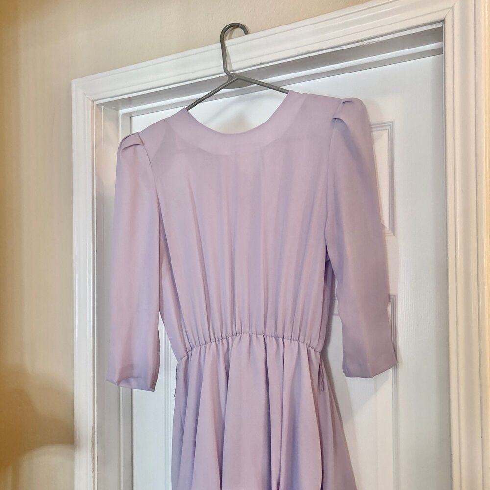 VTG Pellini After 5 Tea Length Dress By Von Bramlett  T (45 in Lgth)  L (14-16)